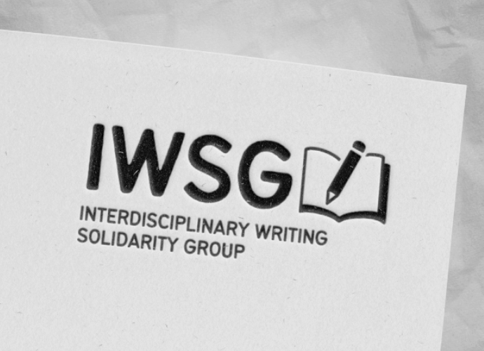 IWSG besides little notebook with pencil